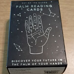 Palm Reading Cards Set